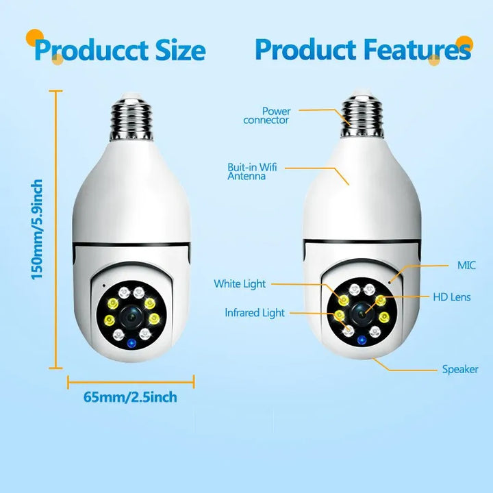 Bulb Surveillance Camera
