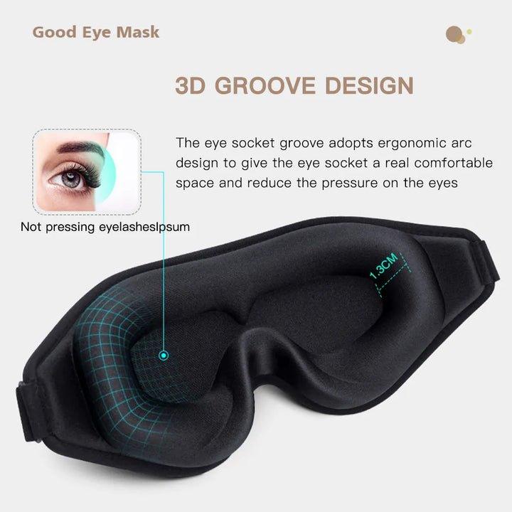 3D Sleep Mask Blindfold