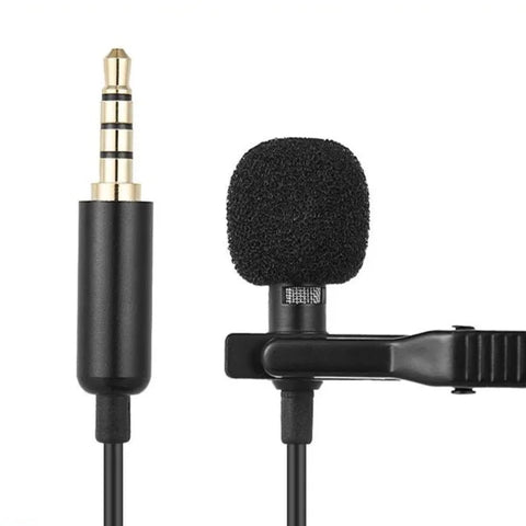 Portable Collar Clip Mini Microphone