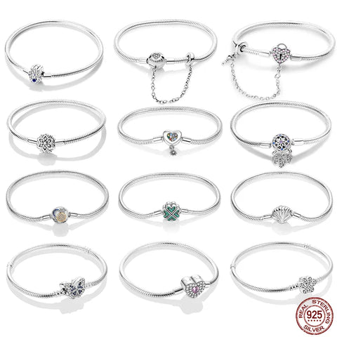 925 Silver Charm Bracelets