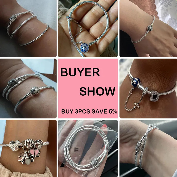 925 Silver Charm Bracelets