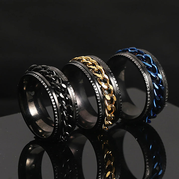 Stainless Steel Rotatable Couple Ring