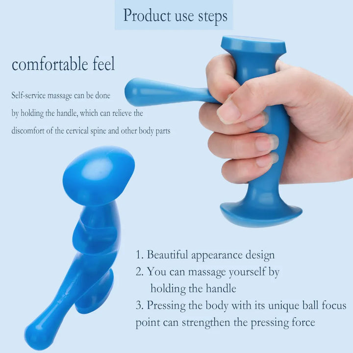 T-Shaped Massager for Pressure Points