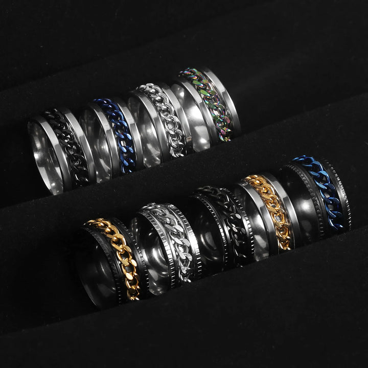 Stainless Steel Rotatable Couple Ring