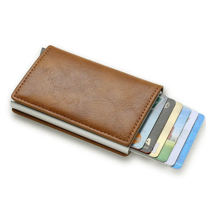Leather RFID Card Small Wallet