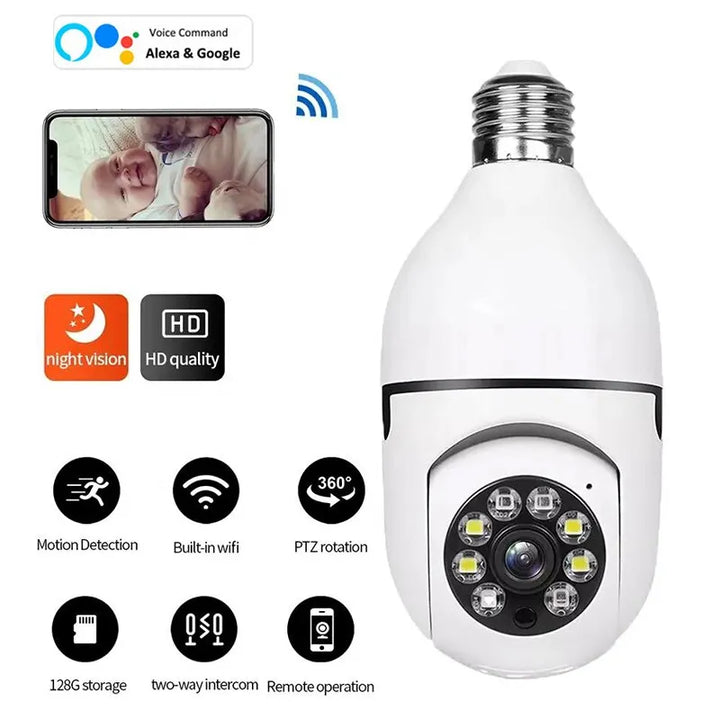 Bulb Surveillance Camera