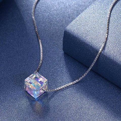 Borealis Cube Necklace